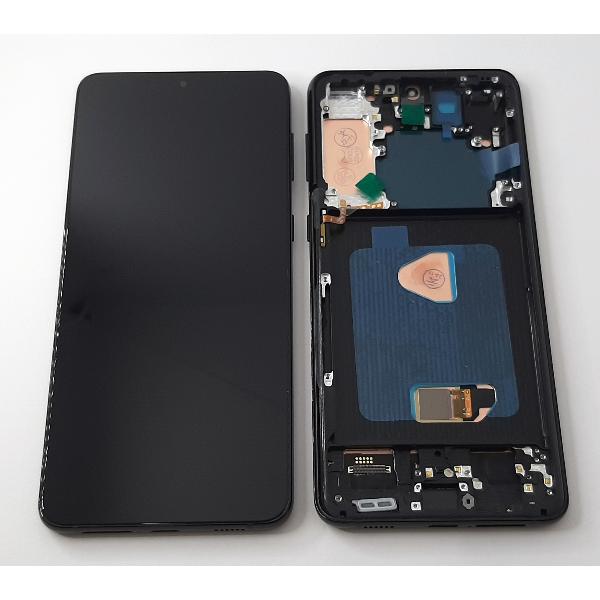 Pantalla oled para Samsung Galaxy S21 Plus 5G SM-G996 mas tactil negro mas marco negro compatible