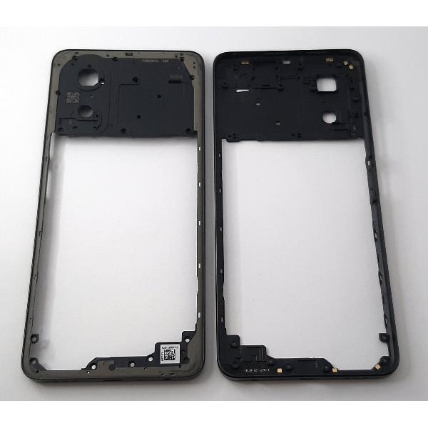 Carcasa central o marco negro para Oppo A38 4G calidad premium