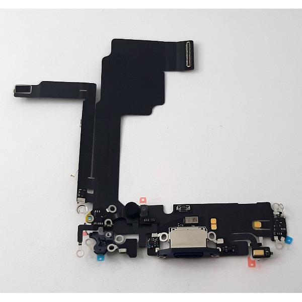 Flex puerto carga azul para IPhone 15 Pro A2848 A3101 A3102 A3104 calidad premium