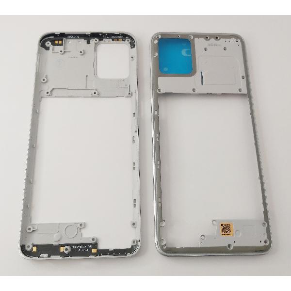 Carcasa trasera o marco plata para Motorola Moto G32 XT2235-3 calidad premium