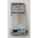 Pantalla lcd para Vivo X60 Pro 5G V2046 mas tactil negro mas marco azul compatible