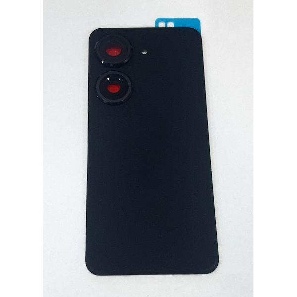 Tapa trasera o tapa bateria negra para Asus Zenfone 9 mas cubierta camara