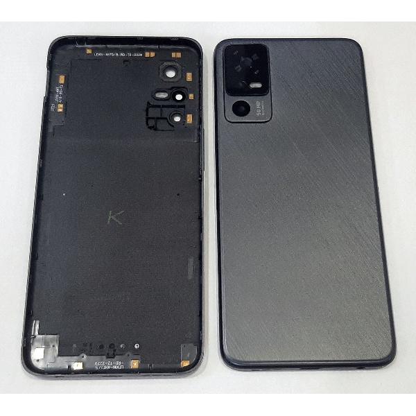Carcasa trasera o tapa trasera negra para TCL 40R 5G T771