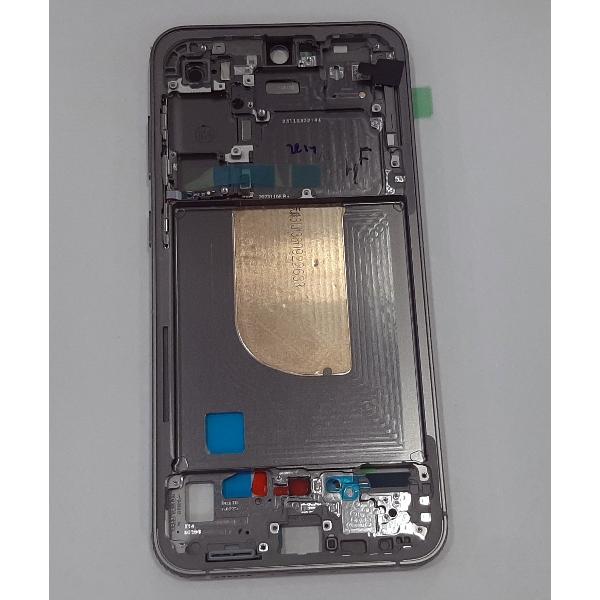 Carcasa central o marco negro para Samsung Galaxy S23 FE SM-S711 GH82-32857A Service Pack