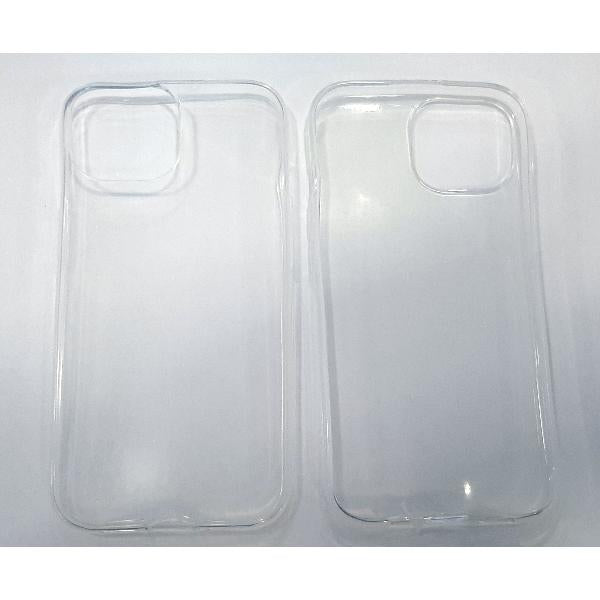 Funda protectora trasera transparente 0.5mm para IPhone 15 A3090 A2846 A3089 A3092