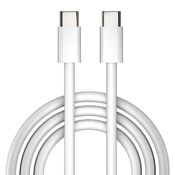 Cable Tipo C a Tipo C 2.0 HD23 2A 1m blanco