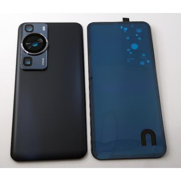 Tapa trasera o tapa bateria negra para Huawei P60 Pro mas cubierta camara