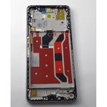 Pantalla lcd para Huawei Nova 11i mas tactil negro mas marco plata calidad premium
