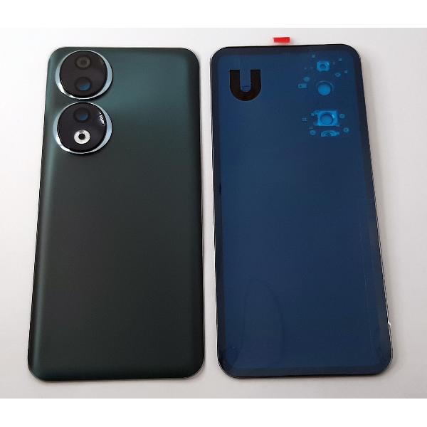 Tapa trasera o tapa bateria verde para Honor 90 5G mas cubierta camara