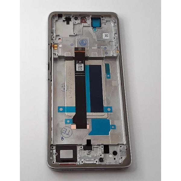 Pantalla lcd para Xiaomi Redmi Note 13 Pro Plus 5G mas tactil negro mas marco plata calidad premium
