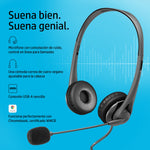 Auriculares HP wired USB - a stereo headset euro