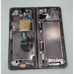 Pantalla lcd para Samsung Galaxy Z Fold 4 F936B GH82-29461D GH82-29462D mas tactil negro mas marco lila Service Pac