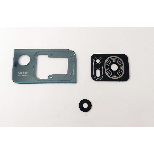 Set 3 cubierta camara negra para TCL 40 SE T610k calidad premium