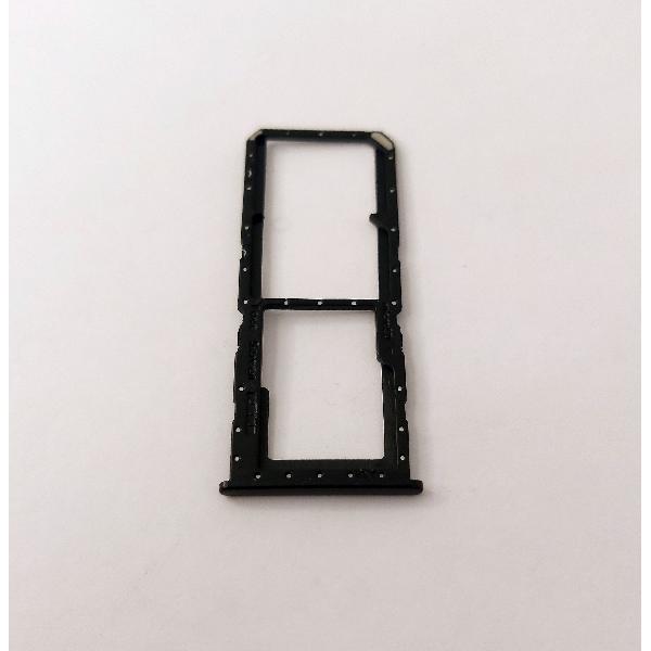 Soporte o bandeja dual sim negra para Oppo A76 CPH2375 calidad premium