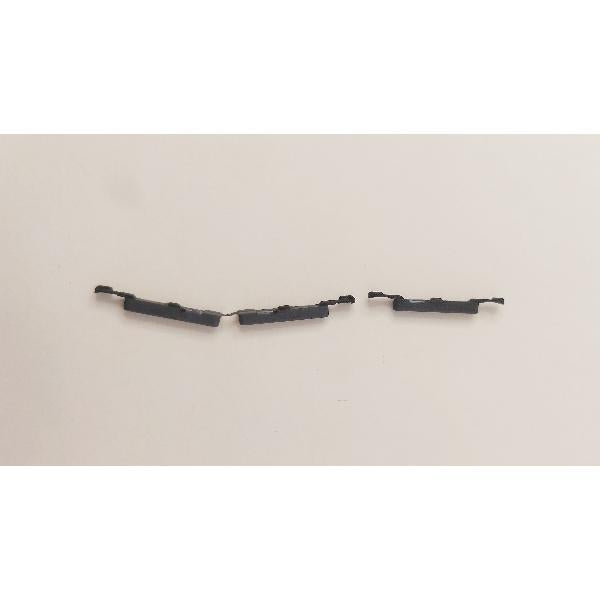 Set 3 botones negros para Realme 9 5G calidad premium