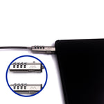 Cable de seguridad Ewent para portatil · combinacion 4 digitos 1.8m