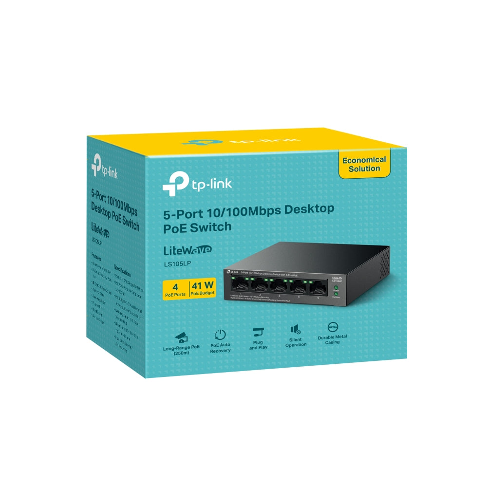 Switch tp - link ls105lp 5 puertos