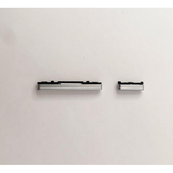 Set 2 botones platas para Samsung Tab S8 Plus Wifi X800 Tab S8 Plus 5G X806 calidad premium