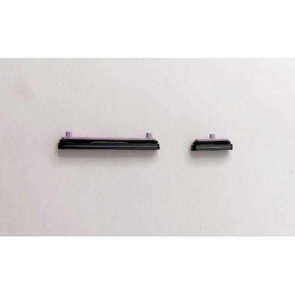 Set 2 botones negros para Samsung Galaxy Tab S9 Plus X810 X816 calidad premium