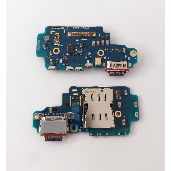 Flex puerto carga para Samsung Galaxy S24 Ultra SM-S928B GH96-16497A Service Pack