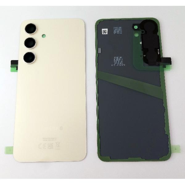 Tapa trasera o tapa bateria amarilla para Samsung Galaxy S24 SM-S921B GH82-33101D Service Pack