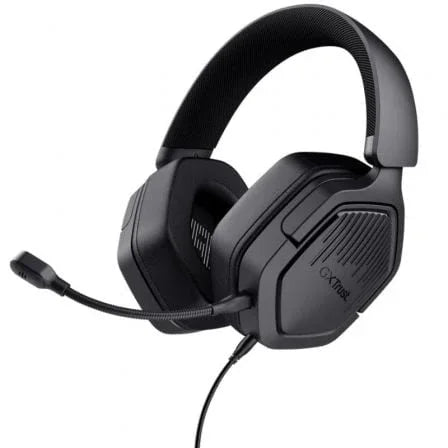 Auriculares Gaming con Micrófono Trust Gaming GXT 492 Carus/ Jack 3.5/ Negros - PixelPlaza