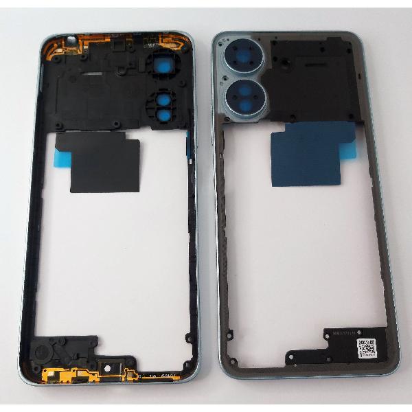 Carcasa trasera o marco azul para Xiaomi Poco C65 calidad premium