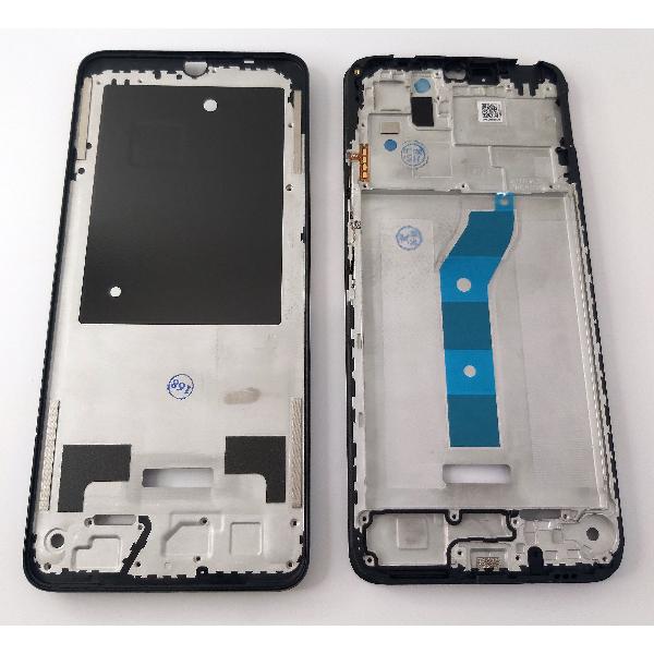 Carcasa central o marco negro para Xiaomi Redmi 13c calidad premium