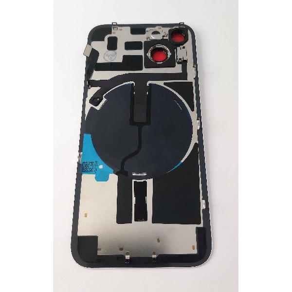 Tapa trasera o tapa bateria blanca para IPhone 14 A2882 A2649 A2881 A2884 mas cubierta camara mas flex flash mas a