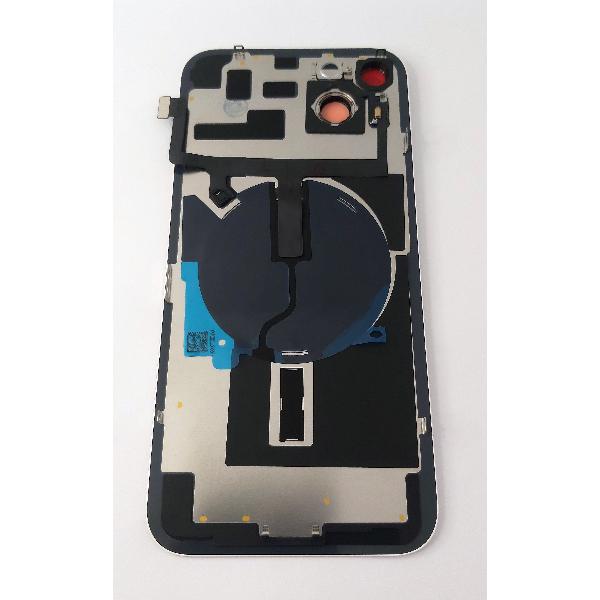 Tapa trasera o tapa bateria blanca para IPhone 14 Plus A2885 A2886 A2887 A288 A2632 mas cubierta camara mas flex fl