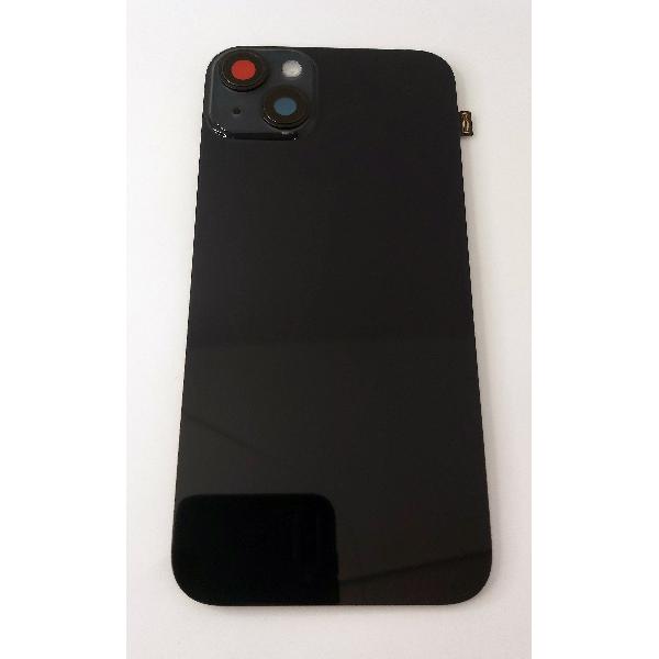 Tapa trasera o tapa bateria negra para IPhone 14 Plus A2885 A2886 A2887 A288 A2632 mas cubierta camara mas flex fl