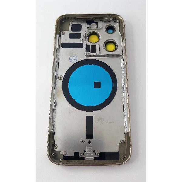 Carcasa trasera o tapa trasera dorada para IPhone 14 Pro A2889 A2890 A2891 A2892 A2650