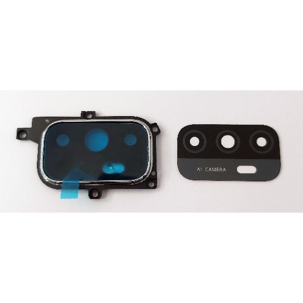 Cubierta camara azul para Oppo A53S 5G CPH2321 calidad premium