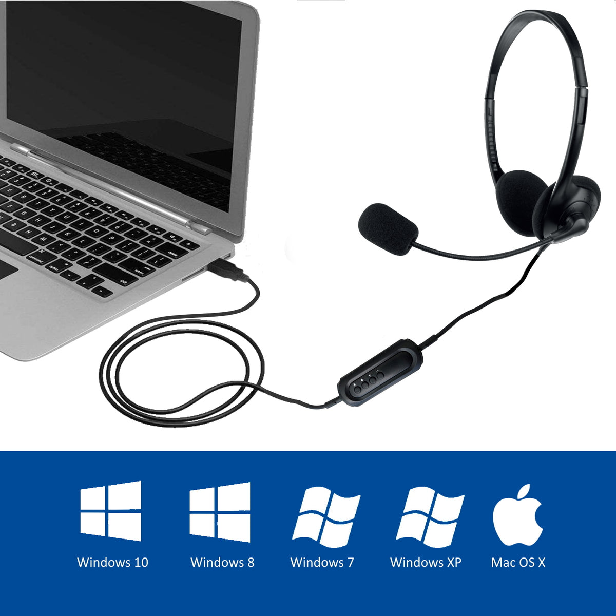 Auricular ewent ew3568 con microfono