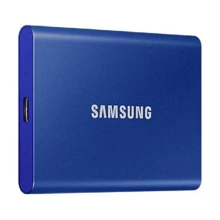 Disco Externo SSD Samsung Portable T7 2TB/ USB 3.2/ Azul - PixelPlaza