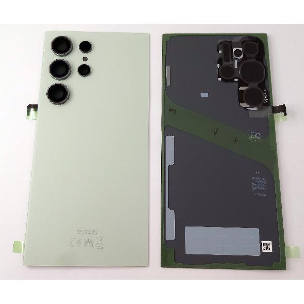 Tapa trasera o tapa bateria verde para Samsung Galaxy S24 Ultra SM-S928B GH82-33349E Service Pack