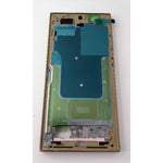 Carcasa central o marco amarillo para Samsung Galaxy S24 Ultra SM-S928B GH82-33399C Service Pack