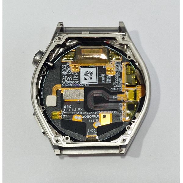 Pantalla lcd para Huawei Watch GT 3 Pro 46mm mas tactil negro mas marco plata calidad premium