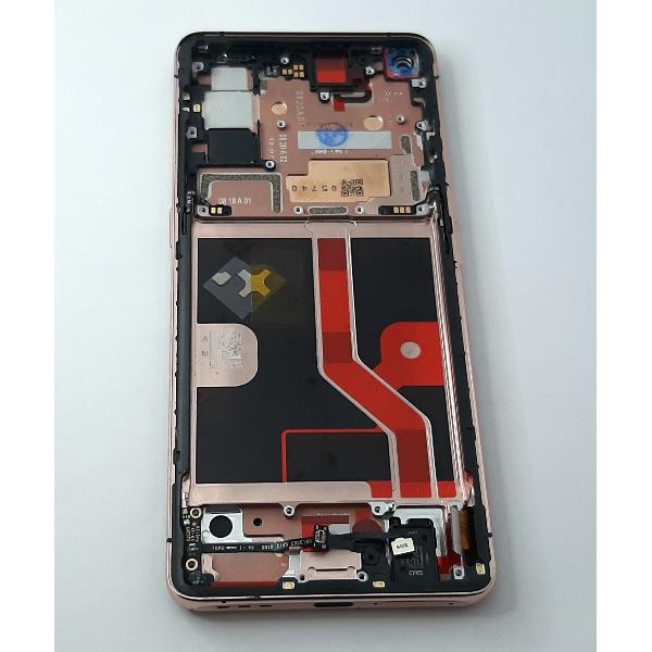 Pantalla TFT para Oppo Find X2 mas tactil negro mas marco dorado compatible