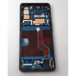 Pantalla lcd para Oppo Find X2 mas tactil negro mas marco azul calidad premium