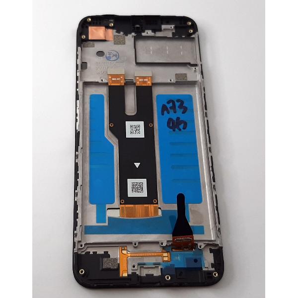 Pantalla lcd para ZTE Blade A73 4G mas tactil negro mas marco negro calidad premium