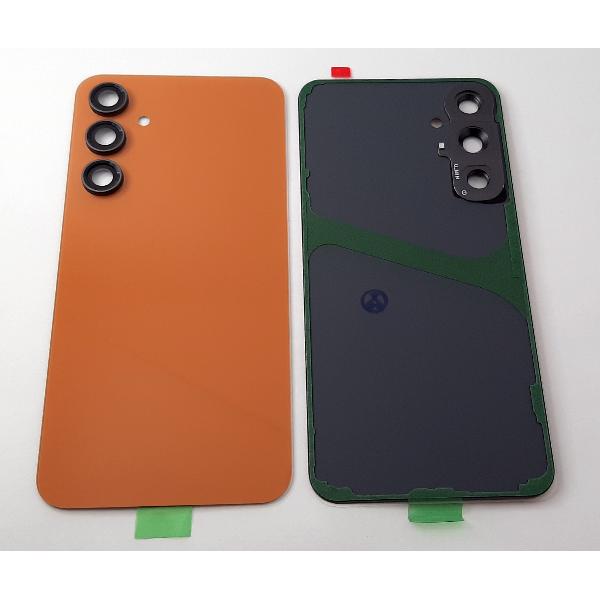 Tapa trasera o tapa bateria naranja para Samsung Galaxy S23 FE SM-S711 mas cubierta camara