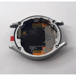 Pantalla lcd para Samsung Watch 5 44mm R910 R915 mas tactil negro mas marco plata calidad premium