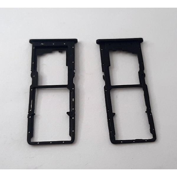 Soporte o bandeja dual sim azul claro para Vivo Y20S calidad premium