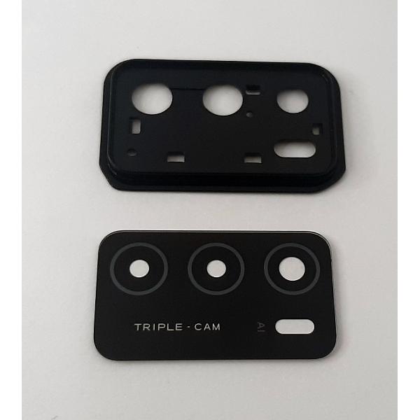 Cubierta camara negra para Oppo A16 CPH2269 calidad premium