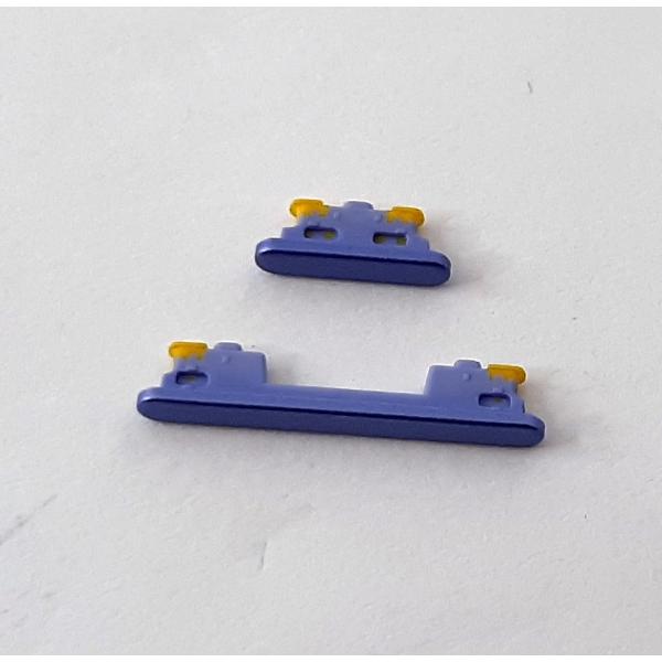 Set 2 botones purpura para Samsung Galaxy A34 5G A346B calidad premium