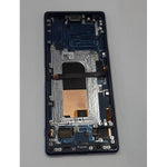 Pantalla LCD para Sony Xperia 5 J8210 J8270 J9210 mas tactil negro mas marco azul calidad premium