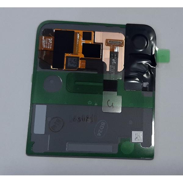 Tapa trasera o tapa bateria crema para Samsung Galaxy Z Flip 3 5G F711 GH97-26773B Service Pack