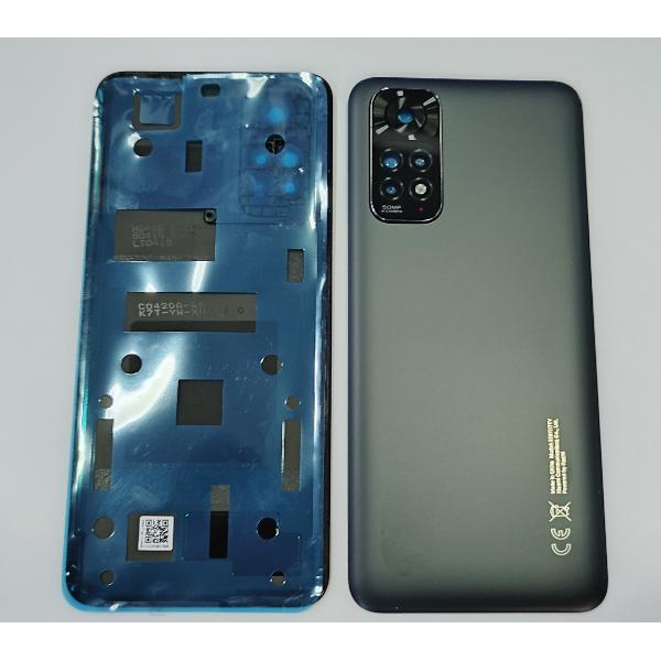 Tapa trasera o tapa bateria negra para Xiaomi Redmi Note 11 4G mas cubierta camara