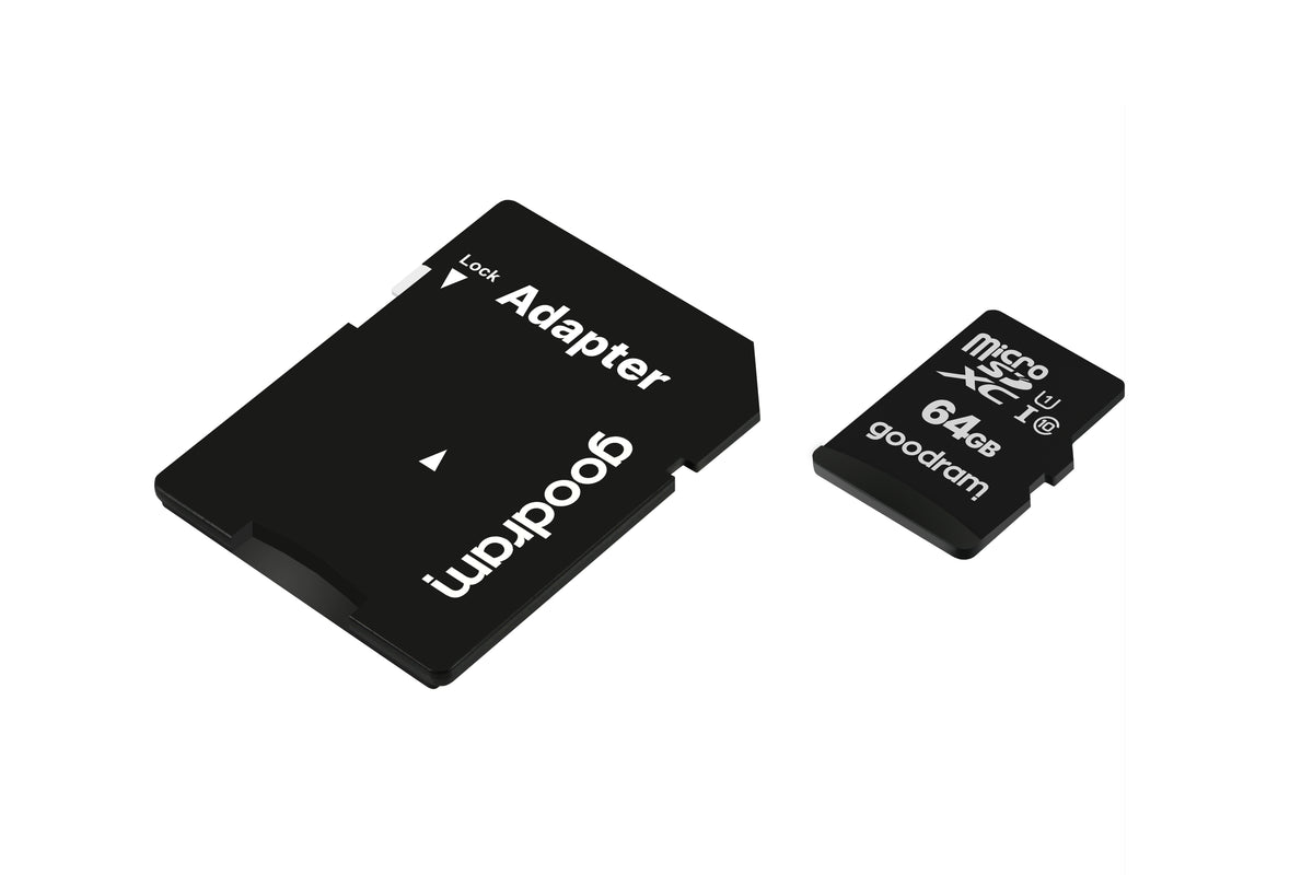 Goodram micro mem sd 64GB m1aa cl10 uhs - i+adapt